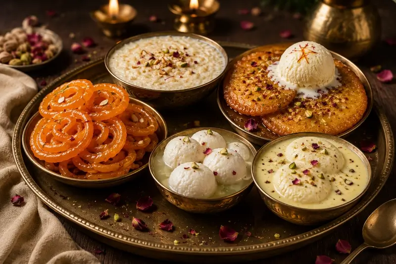 Sweets at Aahar - The Food Legacy