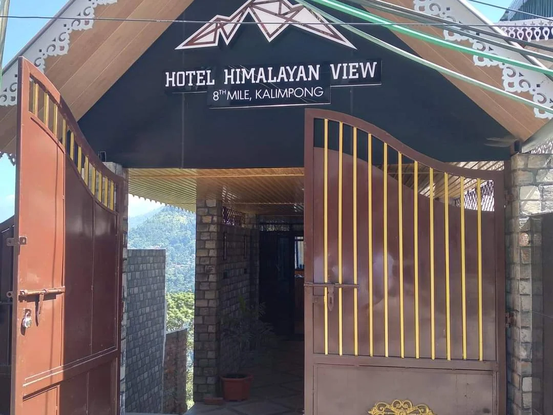 Hotel Himalayan View - Main Entrance & Signage, Kalimpong