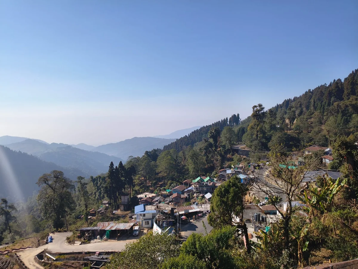 Hotel Manjushree Lava - Lava Valley Panorama