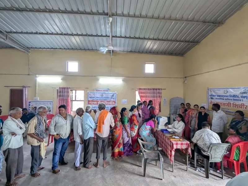 Health check-up and Eye check-up camps at DIL