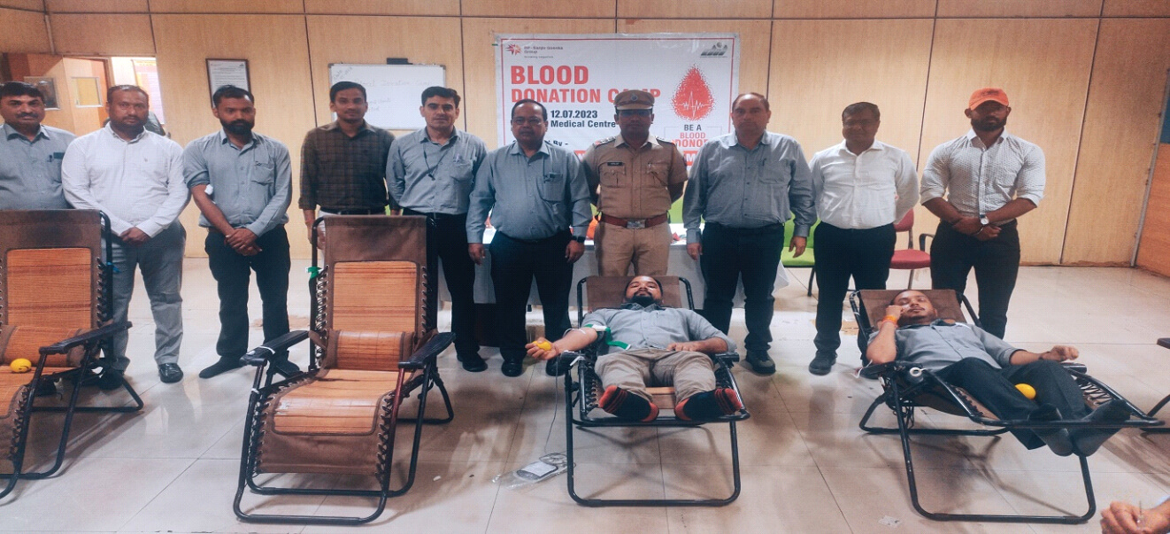 Blood Donation Camp at Dhariwal Infrastructure Limited (DIL)