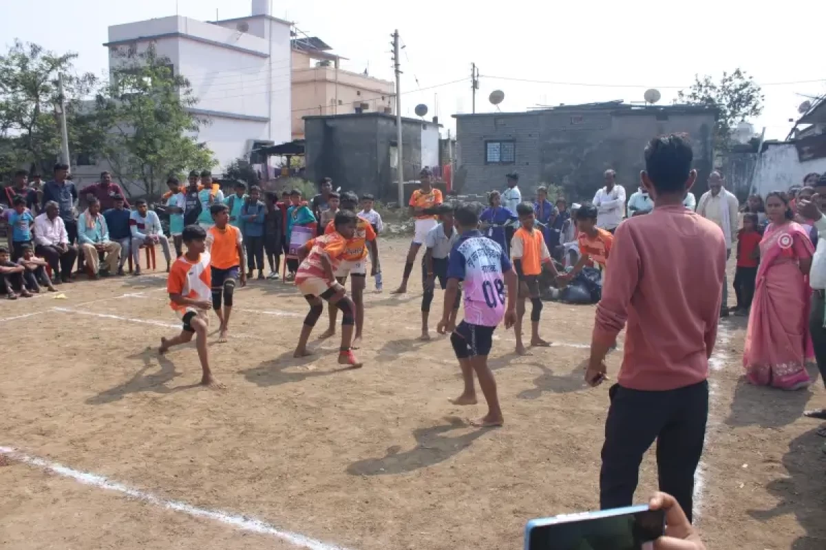 Sports event for Children at Dhanora village
